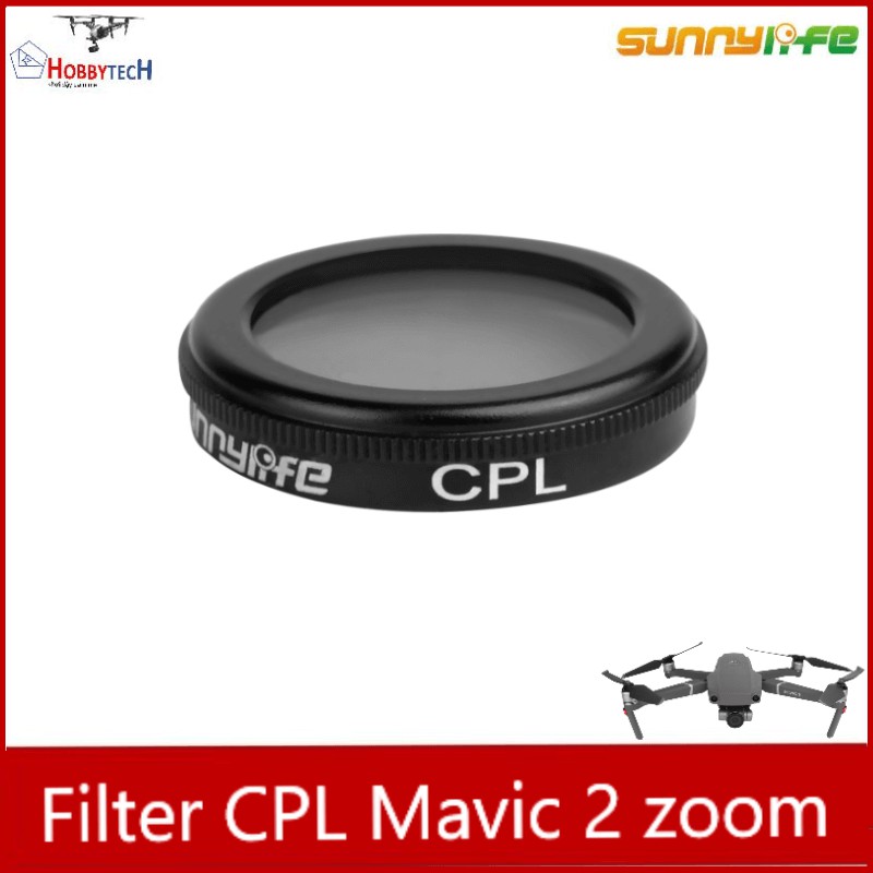 Filter CPL Mavic 2 zoom - chính hãng sunnylife - phụ kiện Mavic 2 zoom - giảm thiểu phản xạ ánh sáng vào camera.