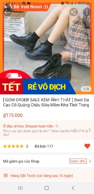 [ E'mer Order💎] Giày Boot Da Quảng Châu Hot Nhất Mọi Thời Đạil | BigBuy360 - bigbuy360.vn