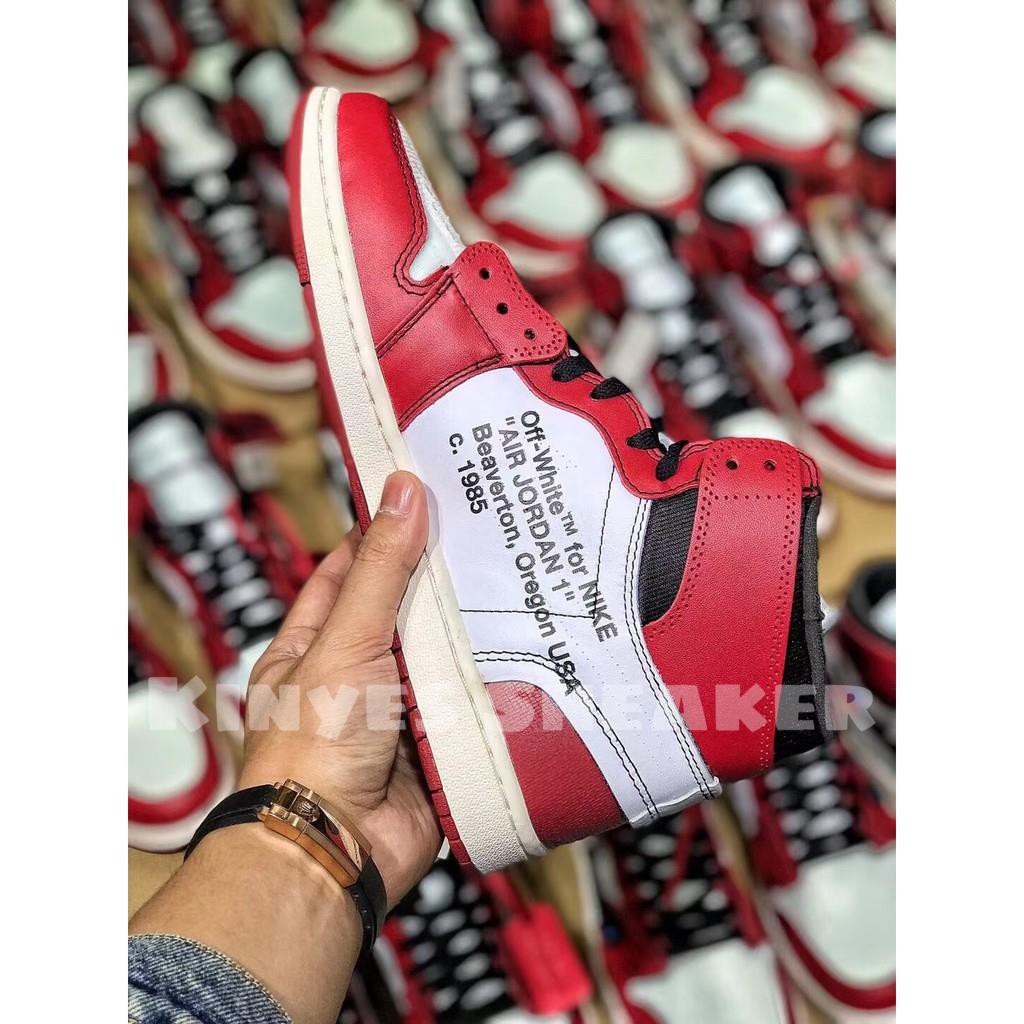 Giày Air Jordan 1 Retro High x Off-White "Chicago" [Best #H12]