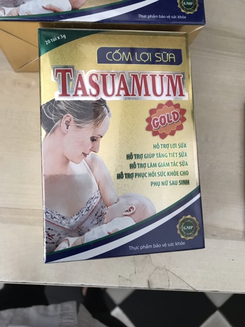 Cốm lợi sữa tasuamum combo 3 hộp