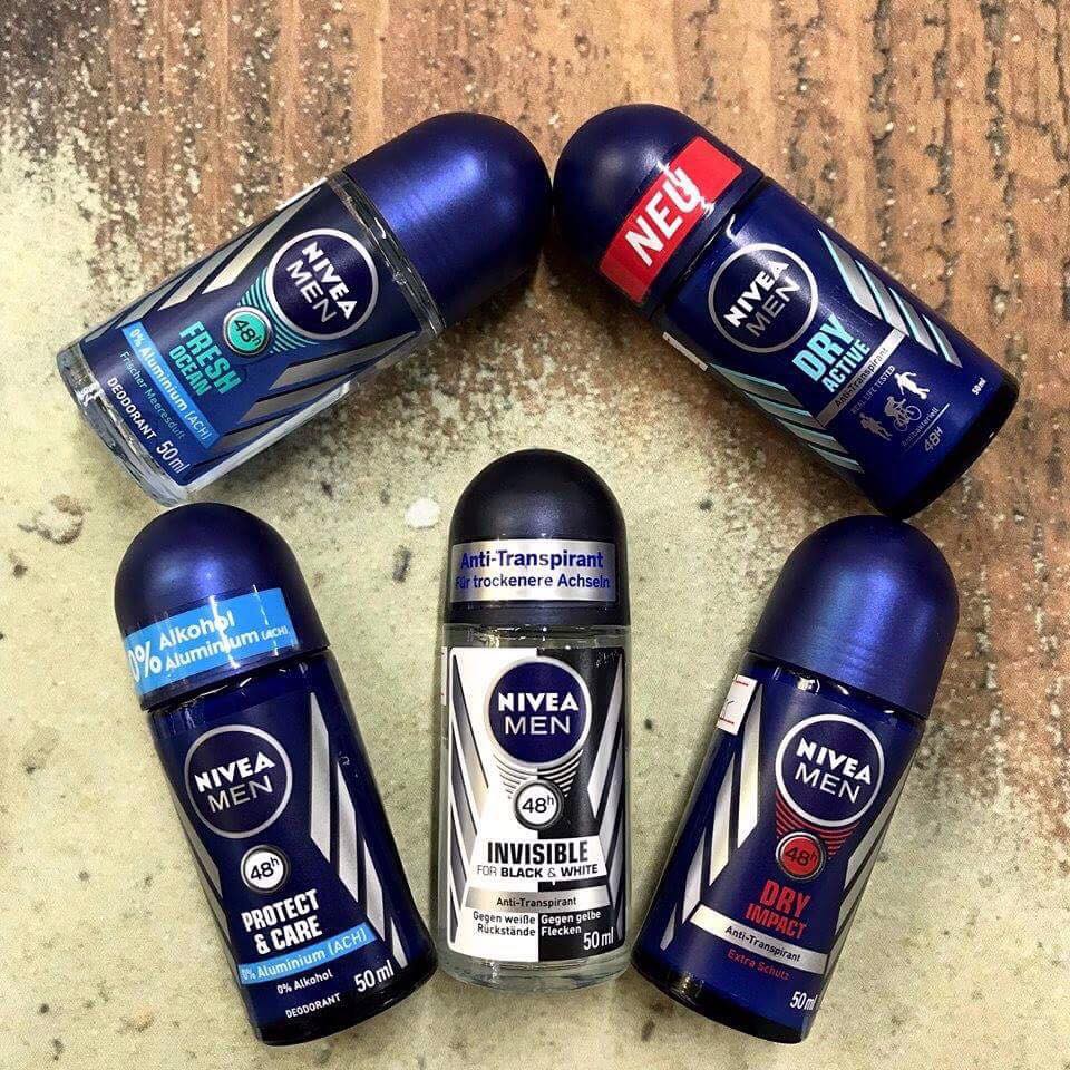 Lăn ngăn mùi Nivea Men