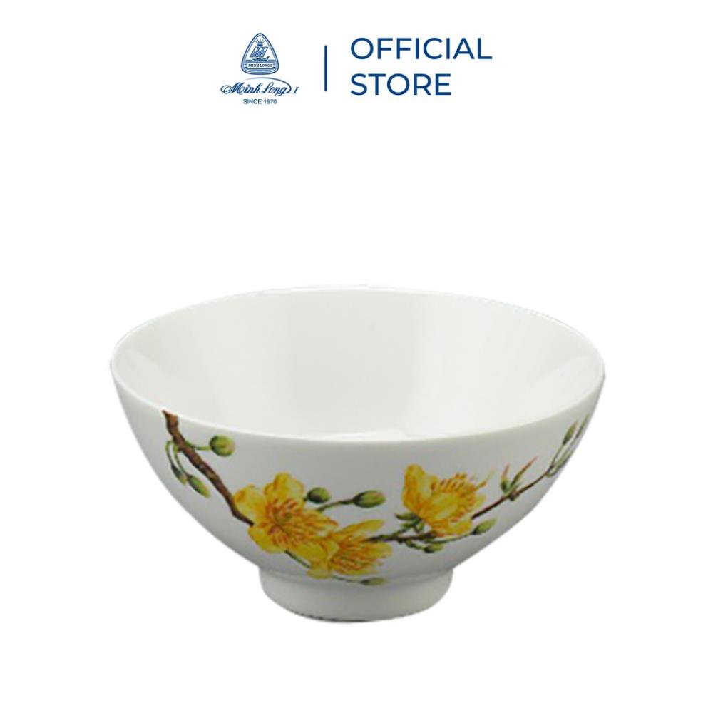 Bộ 10 chén sứ cao cấp Minh Long 11.5 cm - Daisy IFP - Hoàng Mai