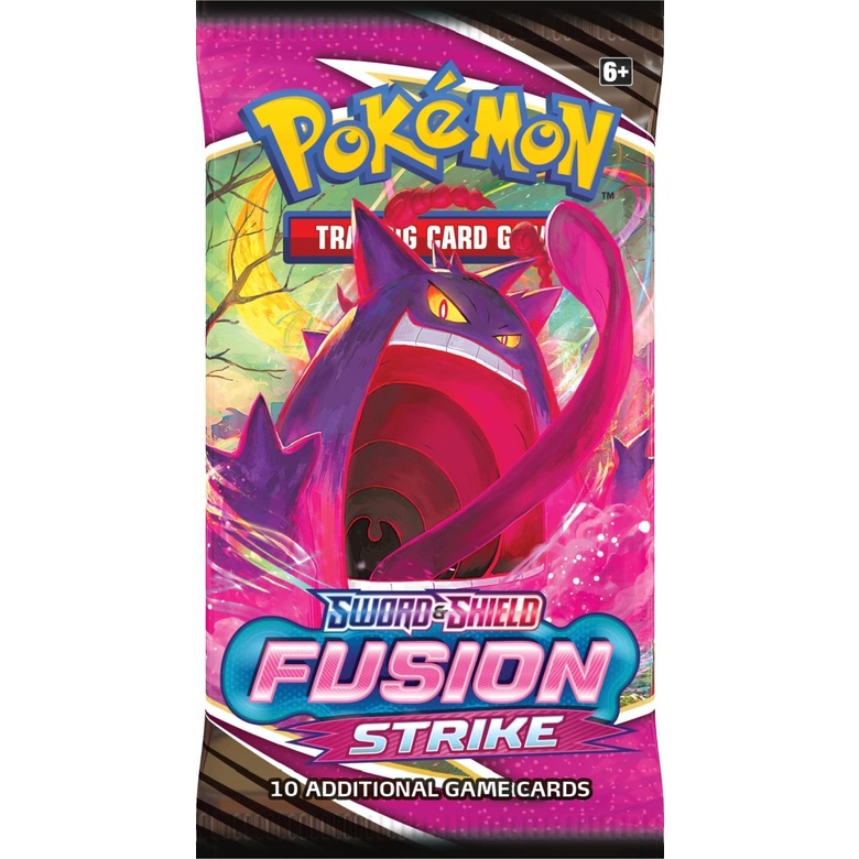 Bộ thẻ bài đồ chơi Pokemon Sword & Shield Fusion Strike bằng tiếng anh