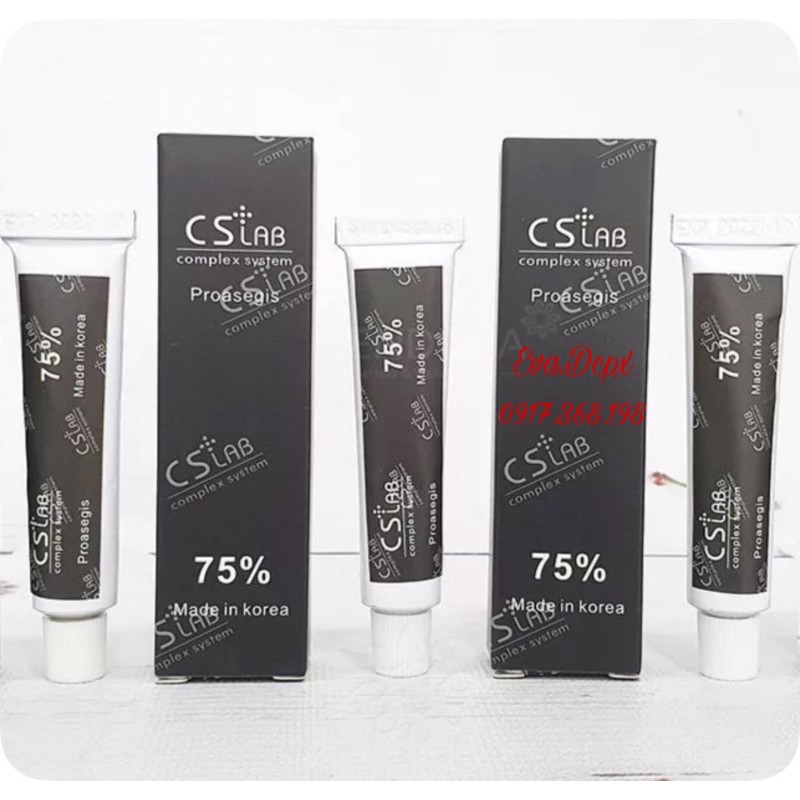 Kem dùng cho phun xăm spa Cslab 75% Hàn Quốc