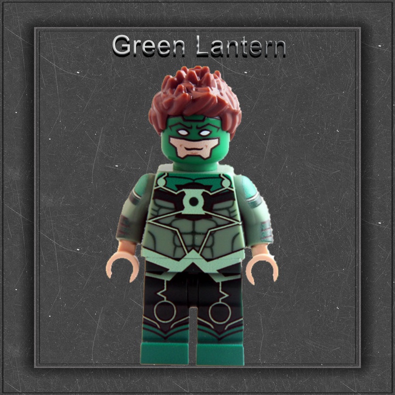 Bộ Đồ Chơi Lắp Ráp Mô Hình Nhân Vật Adam Shazam Màu Đen/Xám