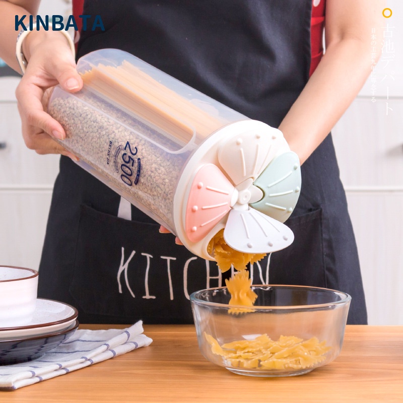 Hộp Đựng Bảo Quản Thực Phẩm Khô/Ngũ Cốc Đa Năng Cho Nhà Bếp