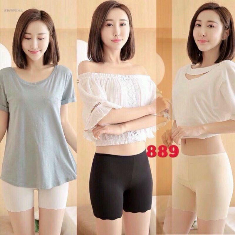 Quần Lót Nữ Mặc Trong Váy Tàng Hình Ôm Mông, Chất Su Mát Lạnh Hieu Store24h - 889