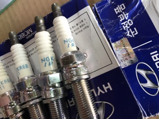 Combo 4 Bugi đánh lửa Huyndai I10 Kia Morning