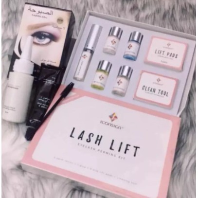 BỘ UỐN MI + PHỦ ĐEN (nối mi - tạo fan - dụng cụ nối mi) MR ĐỨC