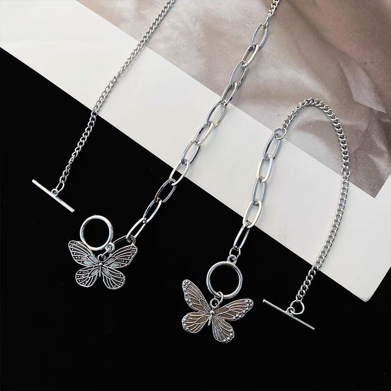 Vòng tay dây chuyền Vonemo mặt hình bươm bướm xinh xắn PK13