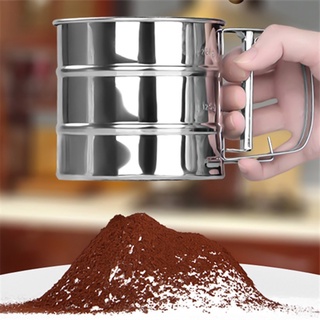 Pumpkin Cốc Rây Bột Inox