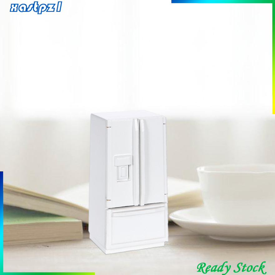 Mô Hình Tủ Lạnh Mini Tỉ Lệ 1: 12 Trang Trí Cho Nhà Búp Bê