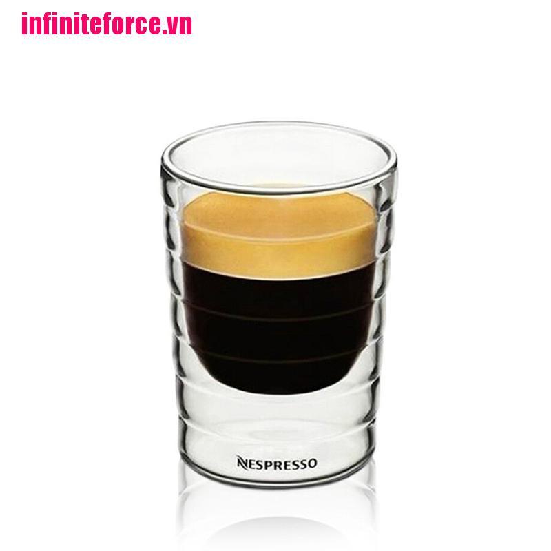 Cốc Cà Phê Nespresso 2 Lớp Giữ