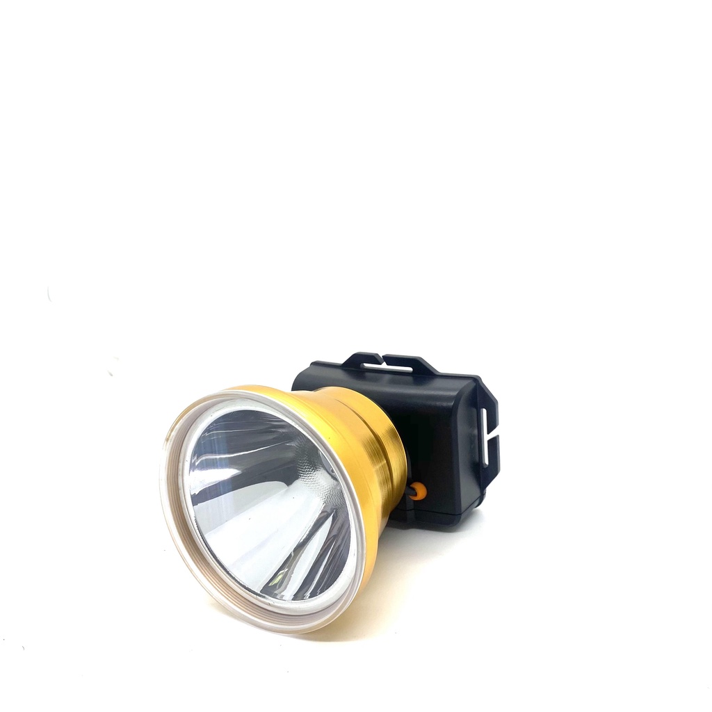Đèn pin đội đầu siêu sáng, đèn đeo đầu Mango 5 Mini sáng tỏa chiếu gần chóa 8cm