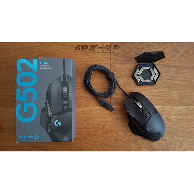 Chuột Logitech G502 Hero 16.000 DPI RGB - 910-005472 - HÀNG CHÍNH HÃNG