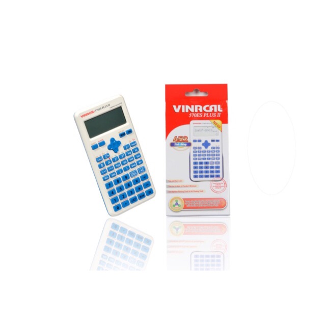 Máy tính Vinacal 570es plus II có tem chống giả chính hãng và ĐẶC BIỆT GIẢI ĐƯỢC SỐ PHỨC BẬC CAO