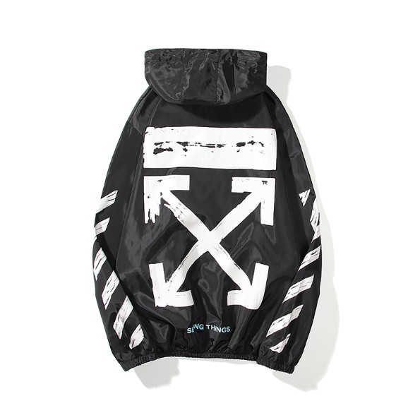 Áo khoác off ow white gió giản dị cho nam và nữ
