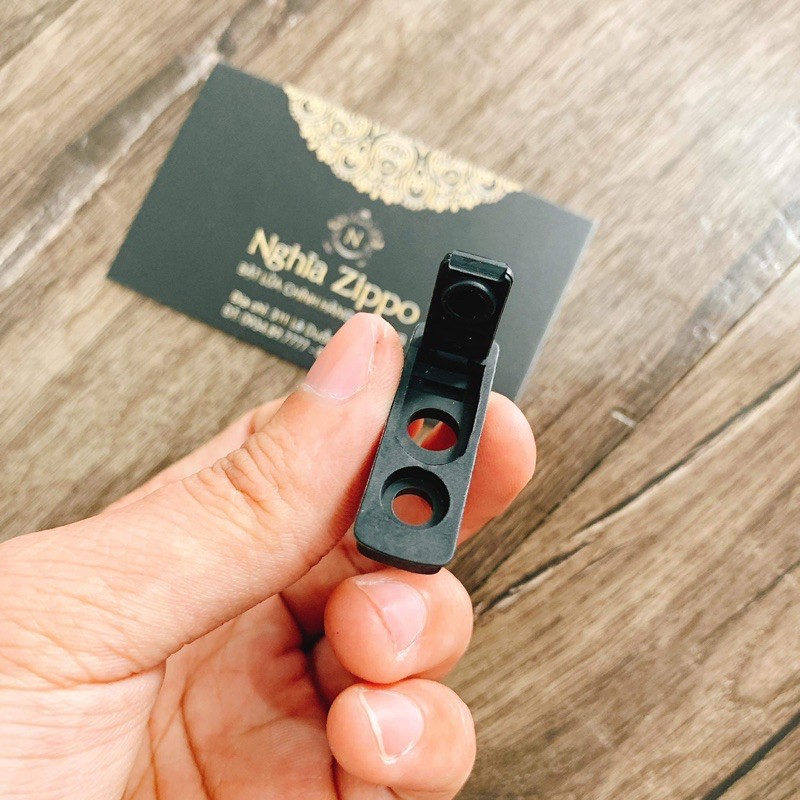 Chặn Cao Su dành cho Zippo - Có ngăn để đá - Hạn Chế bay xăng