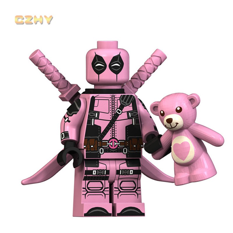 Mô Hình Lego Nhân Vật Deadpool Màu Vàng