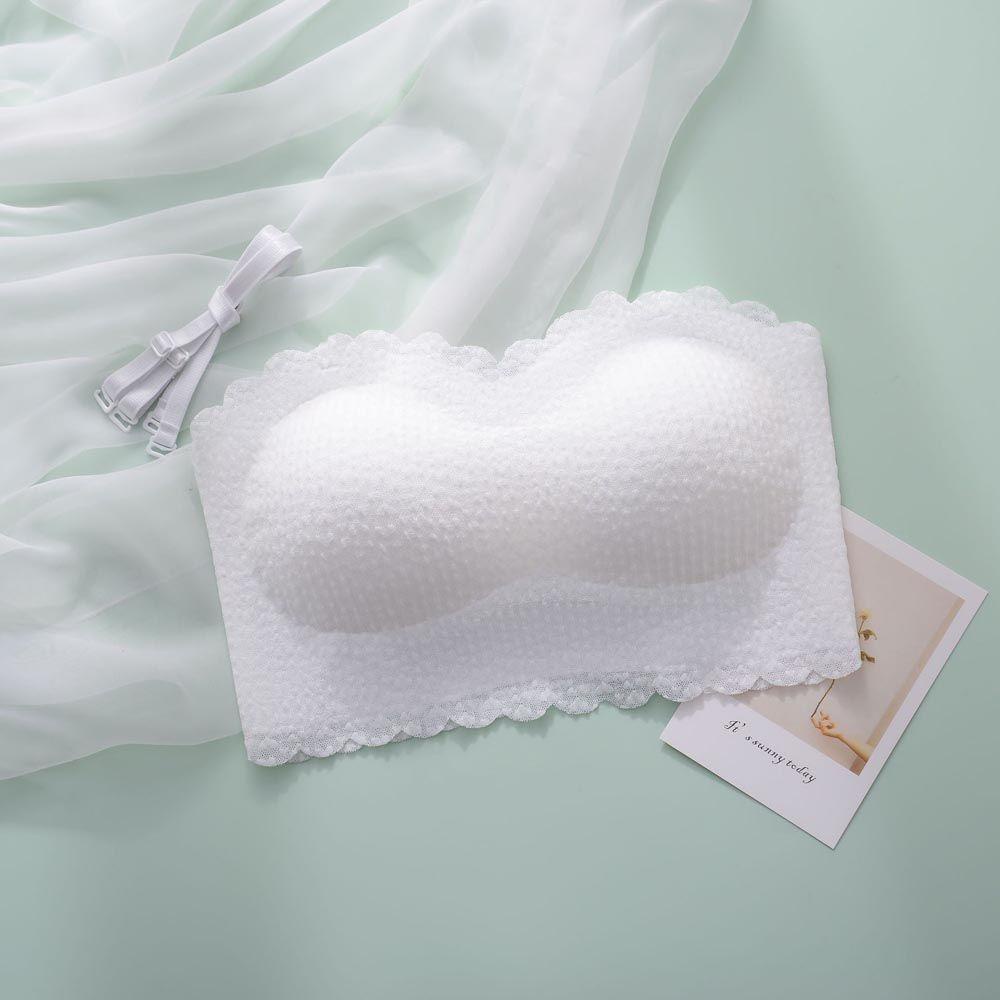Áo Ngực Không Dây Có Mút Nâng Ngực Tàng Hình Chống Trượt Thời Trang Quyến Rũ Cho Nữ