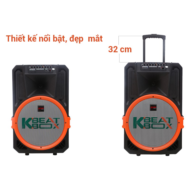 LOA KÉO DI ĐỘNG ACNOS CHÍNH HÃNG KB39U/KB39X KARAOKE