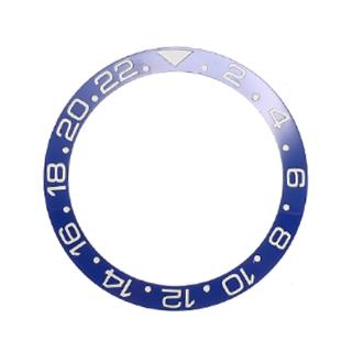38mm Ceramic Bezel Watch Face Bezel Insert Fit 40mm Automatic Movement Watch Replacement Accessories