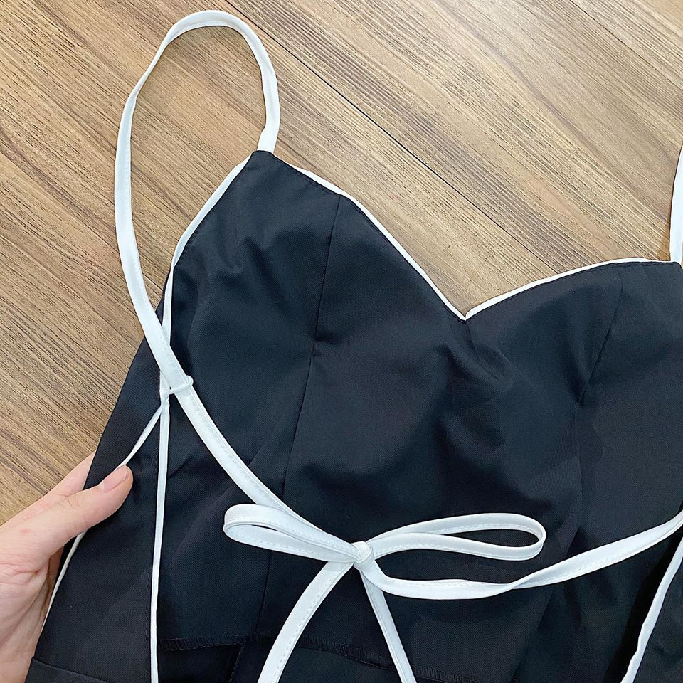 [ẢNH THẬT TRÃI SÀN] ĐẦM DÂY HỞ LƯNG SANG CHẢNH - ORGAN MINI DRESS | BigBuy360 - bigbuy360.vn