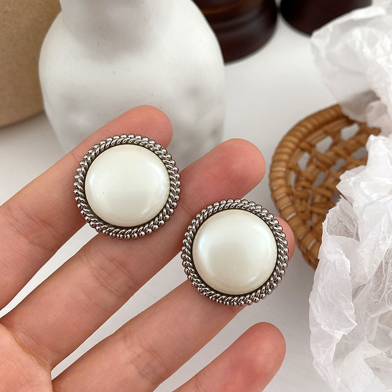 Set 5 nút áo tròn kích thước 20mm bằng kim loại