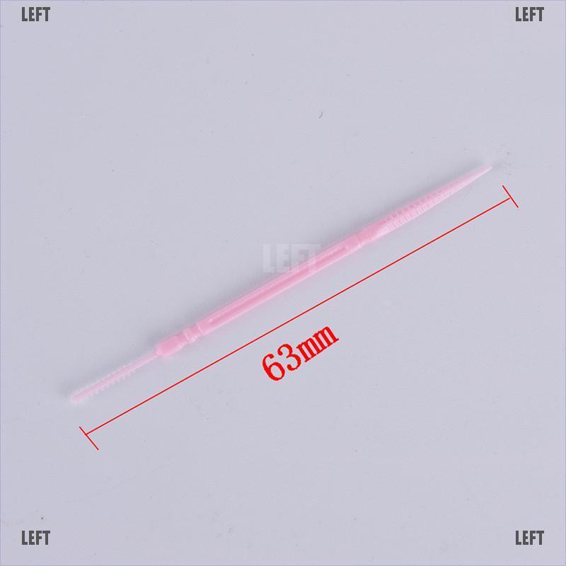 Set 100 Tăm Xỉa Răng 2 Chiều Bằng Nhựa Chất Lượng Cao