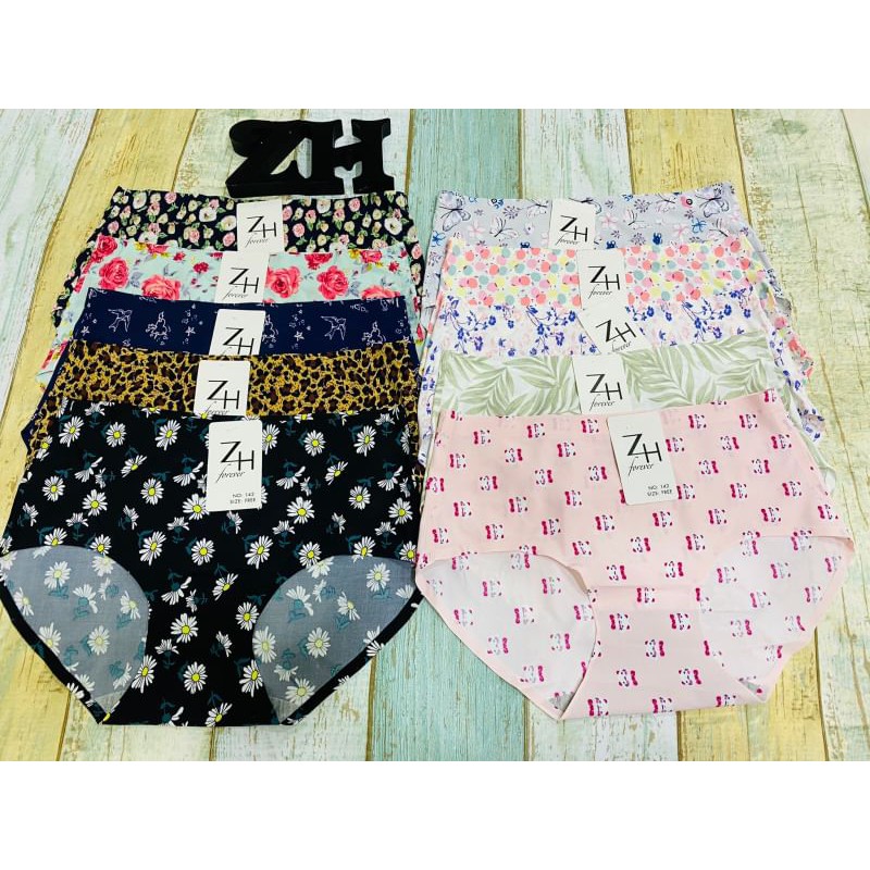 ZH 143 Set quần chip Su đúc thái hoạ tiết hoa