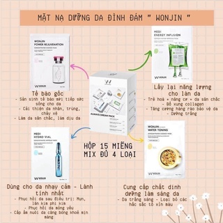 Mặt nạ chăm sóc da Wonjin