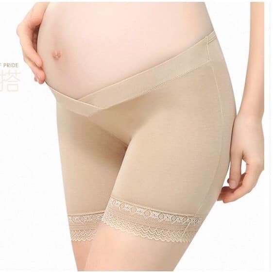 QUẦN MẶC VÁY DÀNH CHO MẸ BẦU + THUN LẠNH THOÁNG MÁT THOẢI MÁI, Quần Lót Mặc Đầm Váy Cho Phụ Nữ Mang Thai