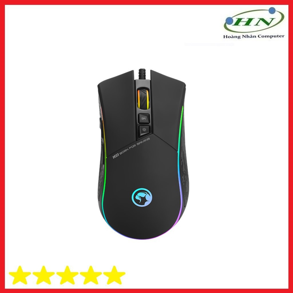 Mouse Marvo M513 đen Led(USB)