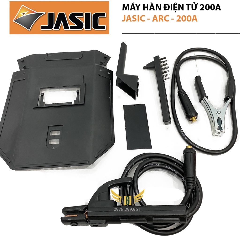 Máy Hàn Mini JASIC ARC - 200 Máy Hàn Điện Tử Dùng Cho Gia Đình, Tặng full Bộ Phụ Kiện