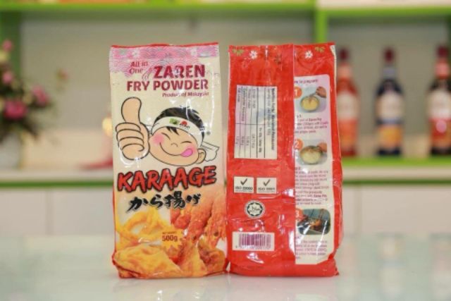Bột chiên gà giòn Karaage như KFC gói 500g.