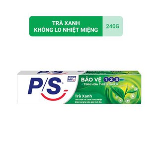 Kem đánh răng p/s bảo vệ 123 trà xanh 240g