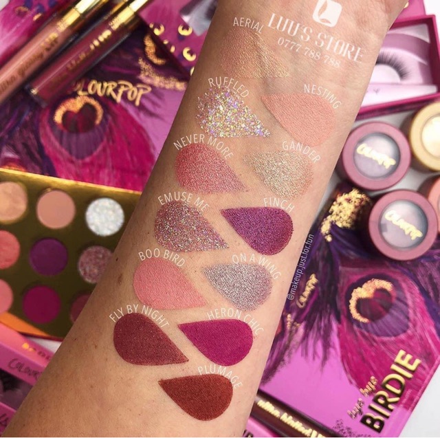 Bảng Màu Mắt Colourpop Bye Bye Birdie