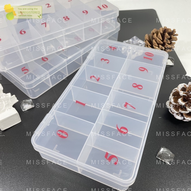 Hộp đựng móng nail to nhỏ cao cấp