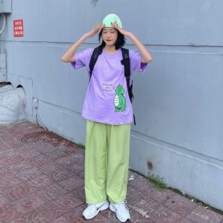 Áo thun in hình cute - ẢNH THẬT