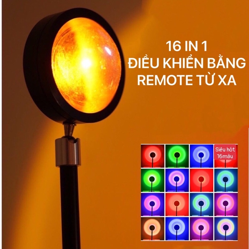 Đèn DECOR 16 MÀU 𝗦𝗜𝗘̂𝗨 𝗛𝗢́𝗧 𝗧𝗜𝗞𝗧𝗢𝗞 chuyển đổi 16 màu,đèn led trang trí chụp ảnh quay video livestream rất đẹp