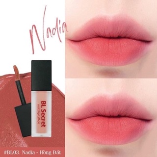 SON KEM LÌ BL SECRET MATT LIPGLOSS