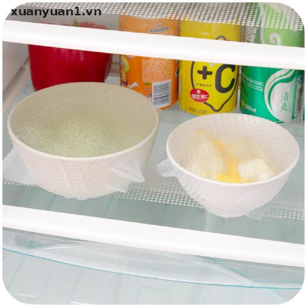 Nắp Silicone Đậy Bảo Quản Thực Phẩm Tiện Lợi