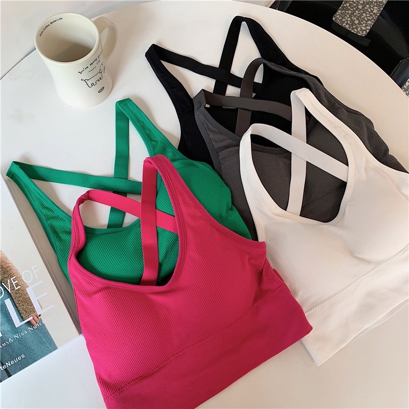 Áo Bra Nữ Hở Lưng Thiết Kế Dây Đan Chéo Siêu Sexy Mẫu Mới 4853