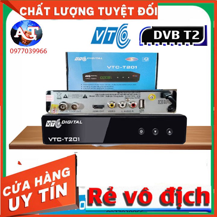 Đầu Thu Kỹ Thuật Số Đầu Thu Mặt Đất VTC t201