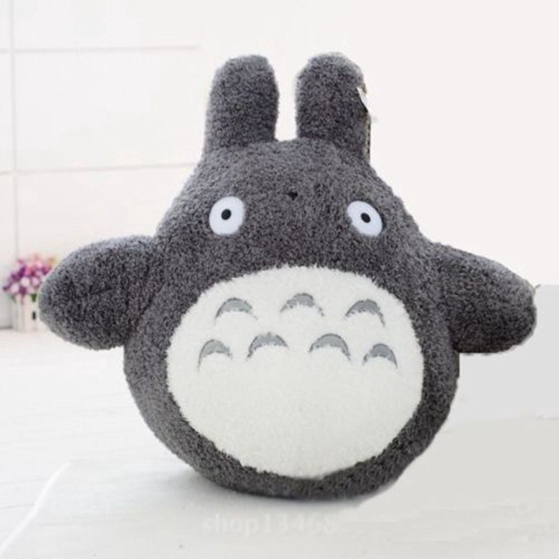 Cute Totoro Plush Toys Shape Pillow Cushion Soft  Doll Home Sofa Decoration Kids Girls Stuffed Toys
