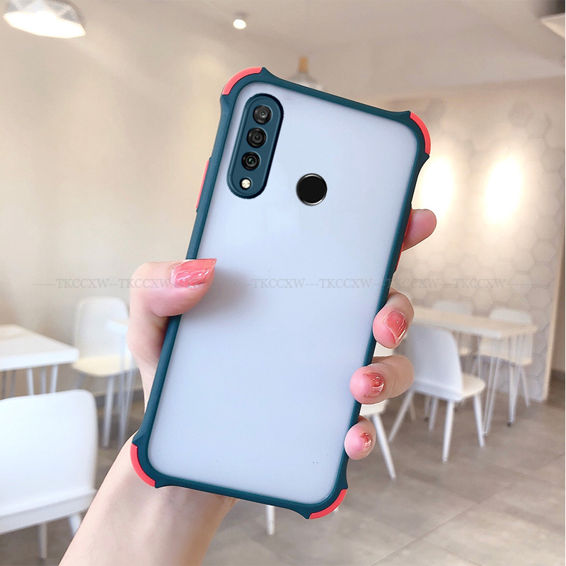 Ốp Điện Thoại Silicon Trong Suốt Mặt Nhám Chống Sốc Cho Huawei Y6s Nova 5 Pro Nova 4e P30 Lite Y5 Y6 2019 P40 Pro +