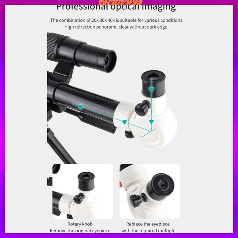 Kính viễn vọng 70mm 15-150X tầm nhìn ban đêm kèm giá đỡ ba chân