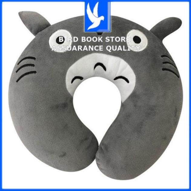 Gối chữ u kê cổ đi máy bay TOTORO , gối tựa đầu đi ô tô du lịch  Bird book