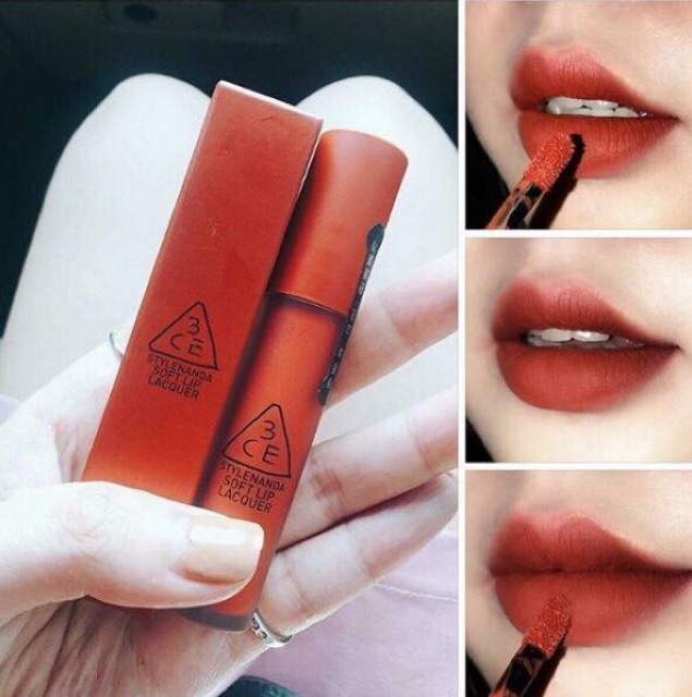 Son Kem Lì 3CE Soft Lip Lacquer