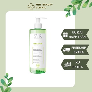✅[CHÍNH HÃNG] Sữa Rửa Mặt SVR Không Chứa Xà Phòng Sebiaclear Gel Moussant Loại Bỏ Tế Bào Da Chết SRM 400ml